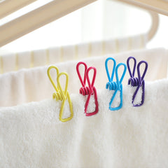 4 Pcs Travel Metal Clips Reusable Accessories