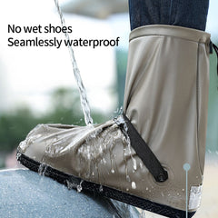 Waterproof Shoe Covers with Non Slip Straps - Rain and Mud Protection