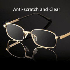 Men's Fire Full Frame Glasses Anti-Scratch Resistant