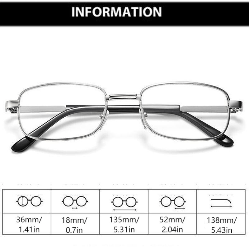Men's Fire Full Frame Glasses Anti-Scratch Resistant