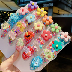 15pcs Girls Sweet Hairpin Hair Clips Decorative Accessories Sets