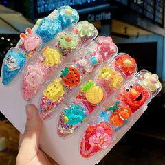 15pcs Girls Sweet Hairpin Hair Clips Decorative Accessories Sets