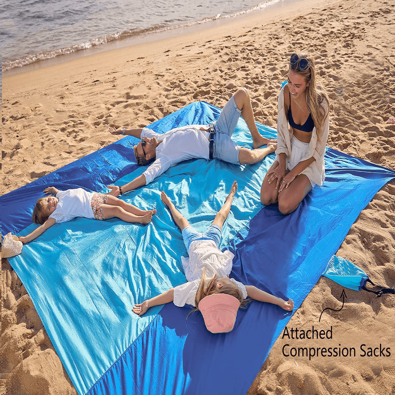 Waterproof Beach Mat Quick Drying Blanket For Outdoor Camping