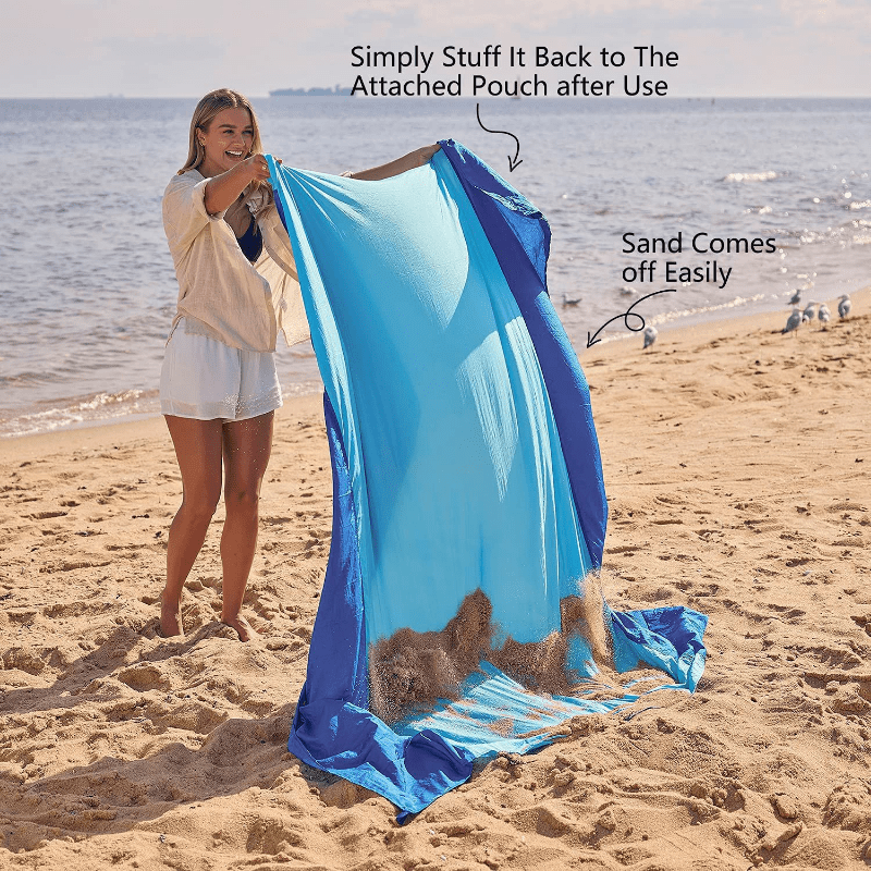Waterproof Beach Mat Quick Drying Blanket For Outdoor Camping