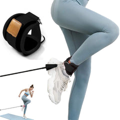 Heavy Duty Ankle Straps & Resistance Bands for Weight Loss & Fitness