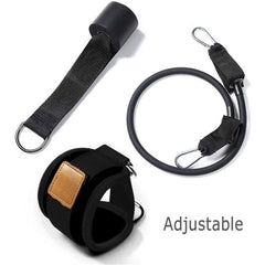 Heavy Duty Ankle Straps & Resistance Bands for Weight Loss & Fitness