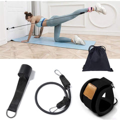 Heavy Duty Ankle Straps & Resistance Bands for Weight Loss & Fitness