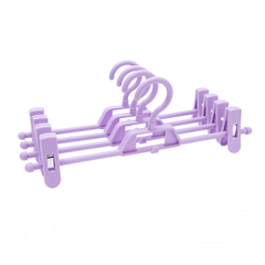 4pcs Pants Rack Trousers Clip Hanger Skirt Clip