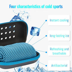 Quick Drying Cooling Towel Soft Breathable Sweat Absorption