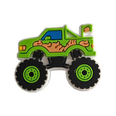 5pcs Monster Truck Clogs Shoe Charms Shoe Decoration Shoes Accessories