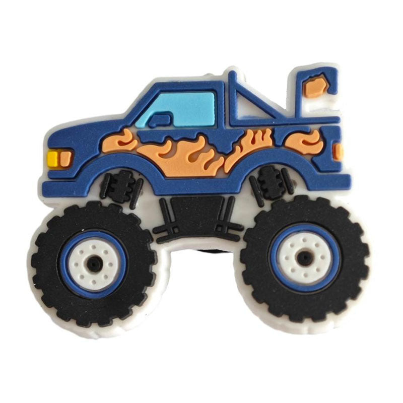 5pcs Monster Truck Clogs Shoe Charms Shoe Decoration Shoes Accessories