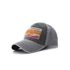 Classic AMERICANIZE Letter Retro Baseball Cap for Men Women