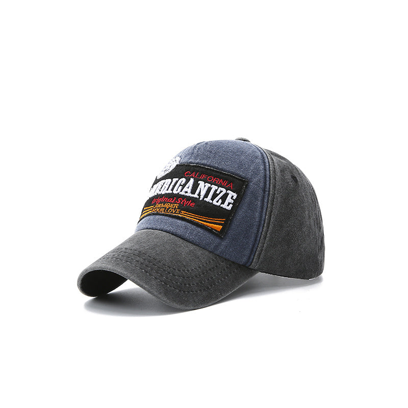 Classic AMERICANIZE Letter Retro Baseball Cap for Men Women