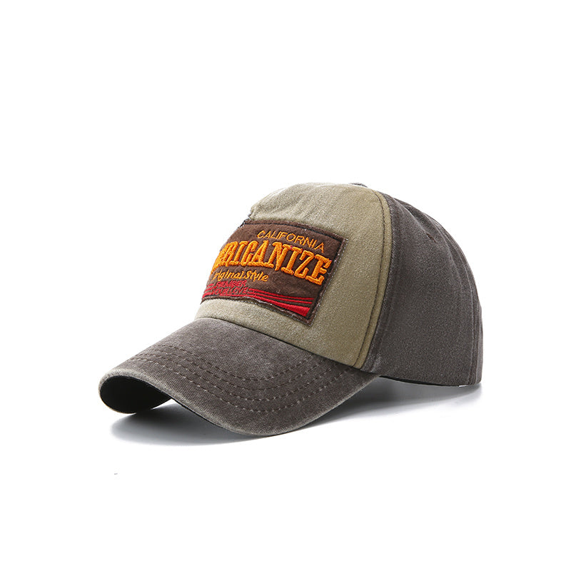 Classic AMERICANIZE Letter Retro Baseball Cap for Men Women
