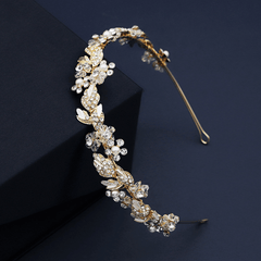 Rhinestone Faux Pearl Head Piece Head Hoop Head Jewelry