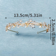 Rhinestone Faux Pearl Head Piece Head Hoop Head Jewelry