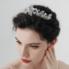 Rhinestone Faux Pearl Head Piece Head Hoop Head Jewelry