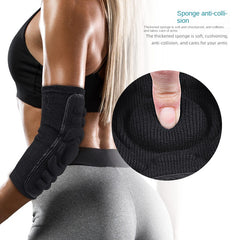 2pcs Sports Sponge Elbow Protector Anti Collision For Men & Women