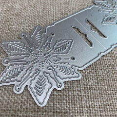 1pc Snowflake Rectangle Decoration Metal Cutting Dies for DIY Scrapbooking