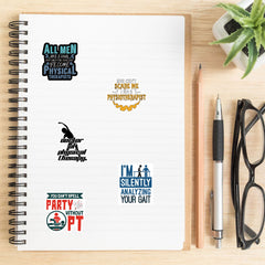 50pcs Physical Therapy Stickers Education Board DIY Waterproof Decoration