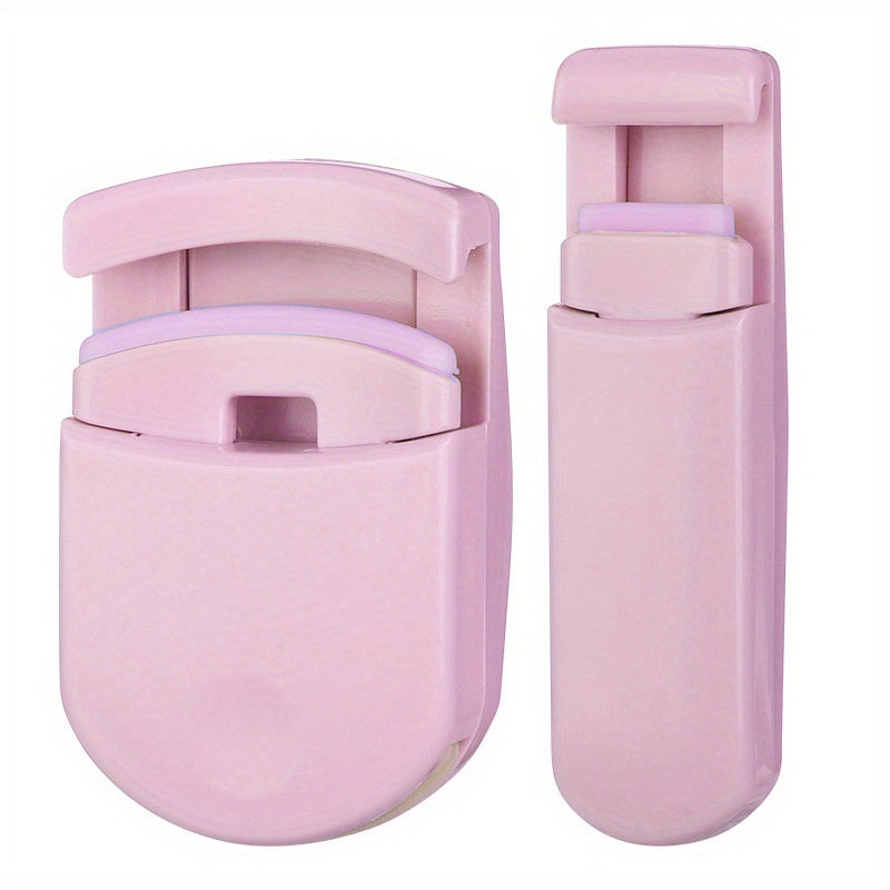 2Pcs Portable Eyelash Curler Set Long Lasting Curling Tool