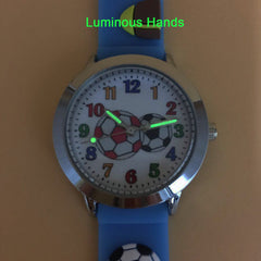 Children Boys Analog Quartz Watches Waterproof Alloy Watch
