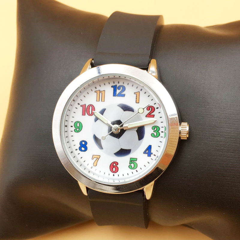 Children Boys Analog Quartz Watches Waterproof Alloy Watch