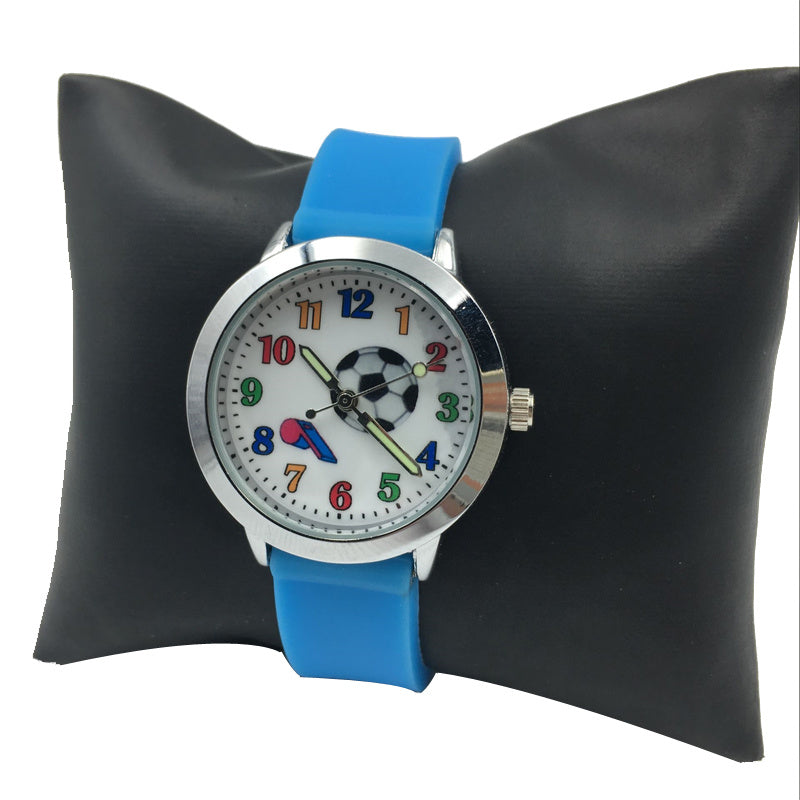 Children Boys Analog Quartz Watches Waterproof Alloy Watch