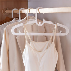 10pcs Space Saving Hangers - Anti-Slip Closet Hangers