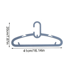 10pcs Space Saving Hangers - Anti-Slip Closet Hangers