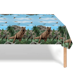 Dinosaur Tablecloth Jurassic Birthday Party Decoration