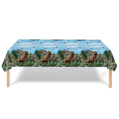 Dinosaur Tablecloth Jurassic Birthday Party Decoration