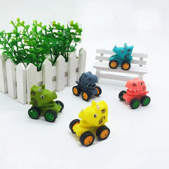 Kids Mini Dinosaur Pull Back Car Inertia Toy Kindergarten Gift