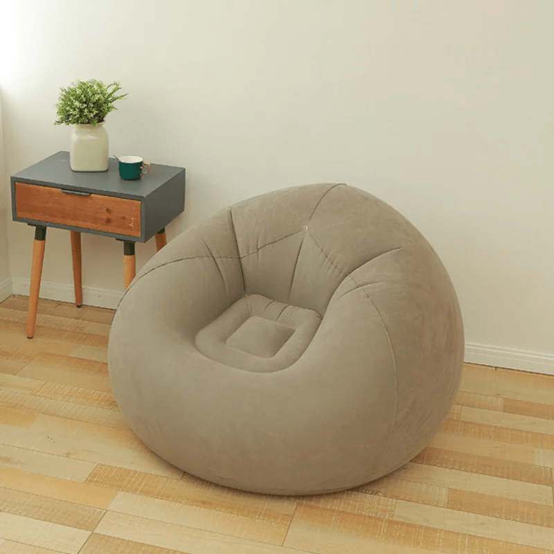 Beanless Inflatable Chair Air Sofa Outdoor Lazy Sofa Chair Washable Couch