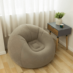 Beanless Inflatable Chair Air Sofa Outdoor Lazy Sofa Chair Washable Couch