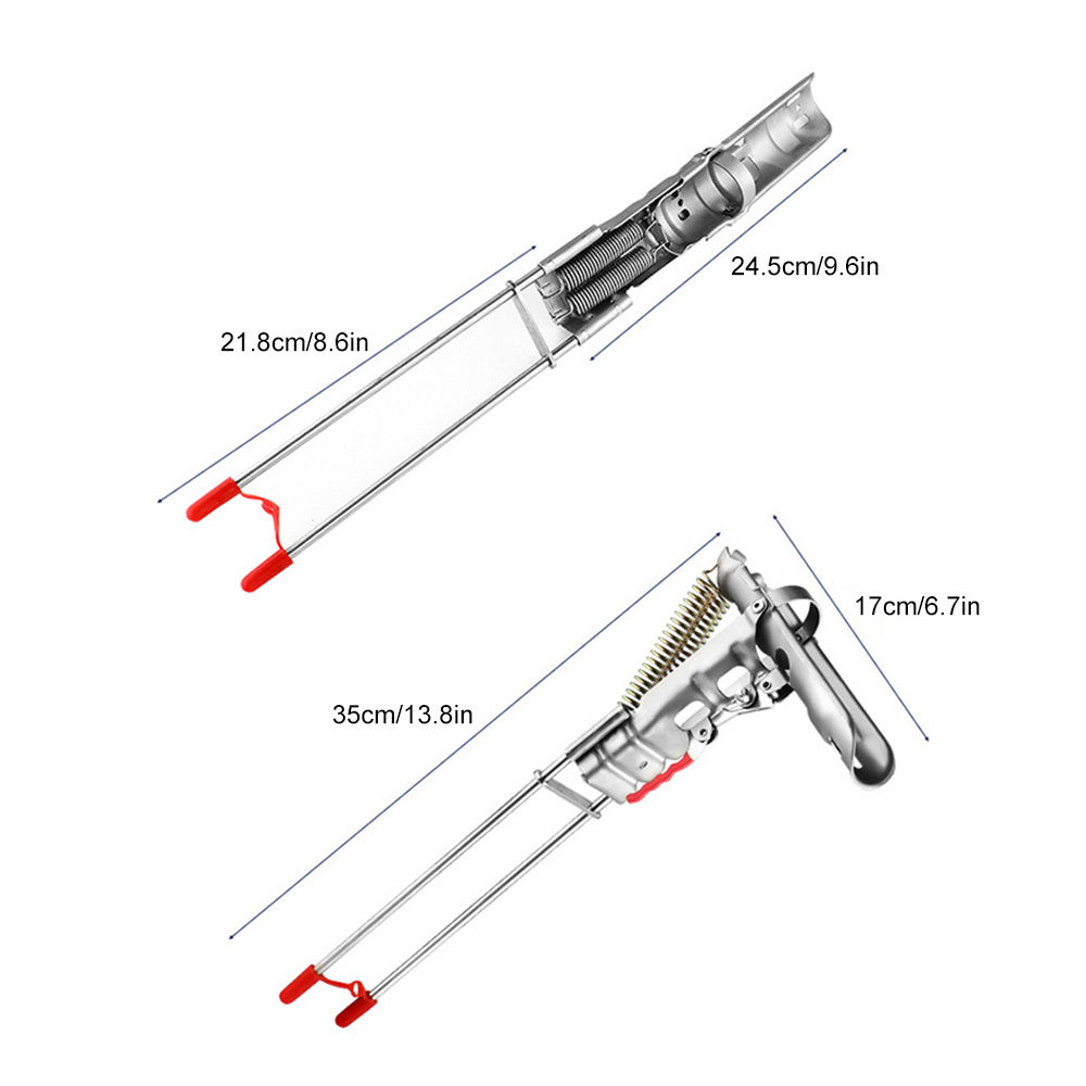 Foldable Automatic Double Spring Fishing Rod Holder Anti Rust Tackle Stand