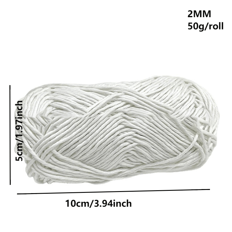 Polyester Chunky Yarn 2mm Glow In The Dark DIY Knitting Crocheting