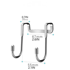 S-shaped Hook Kitchen Closet Hanger Bathroom Storage Tool