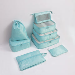 8pcs Travel Storage Bag Luggage Organizer Shoes Makeup Accessories Bag