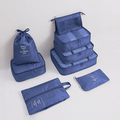 8pcs Travel Storage Bag Luggage Organizer Shoes Makeup Accessories Bag