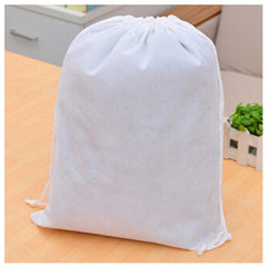 5pcs Nonwoven Shoe Travel Pouch Drawstring Storage Bag