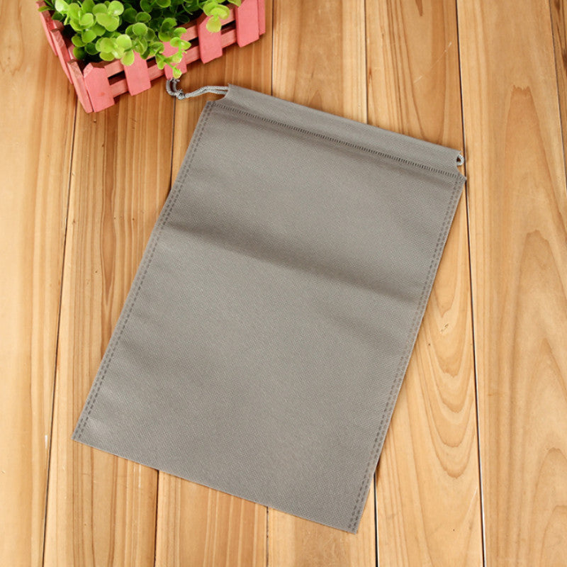 5pcs Nonwoven Shoe Travel Pouch Drawstring Storage Bag