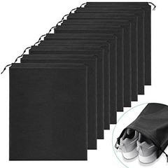 5pcs Nonwoven Shoe Travel Pouch Drawstring Storage Bag