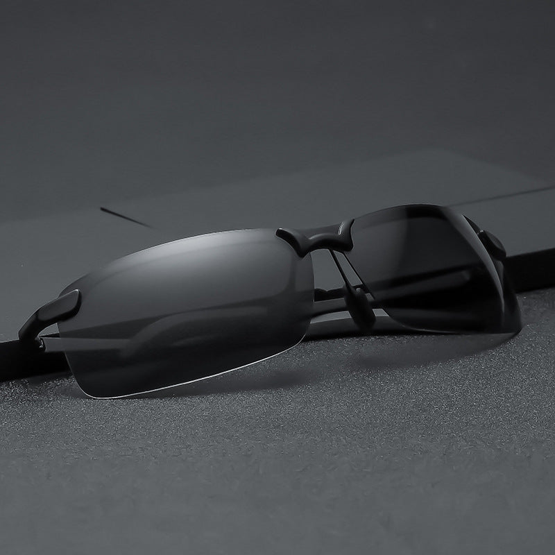 Men's Polarized Sunglasses UV Protection Square Design