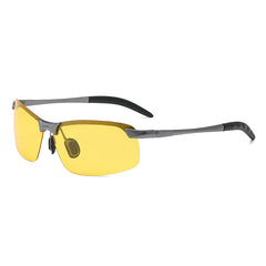 Men's Polarized Sunglasses UV Protection Square Design