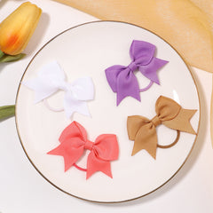 20Pcs Random Bow Hair Bands For Girls Baby Hair Accessories