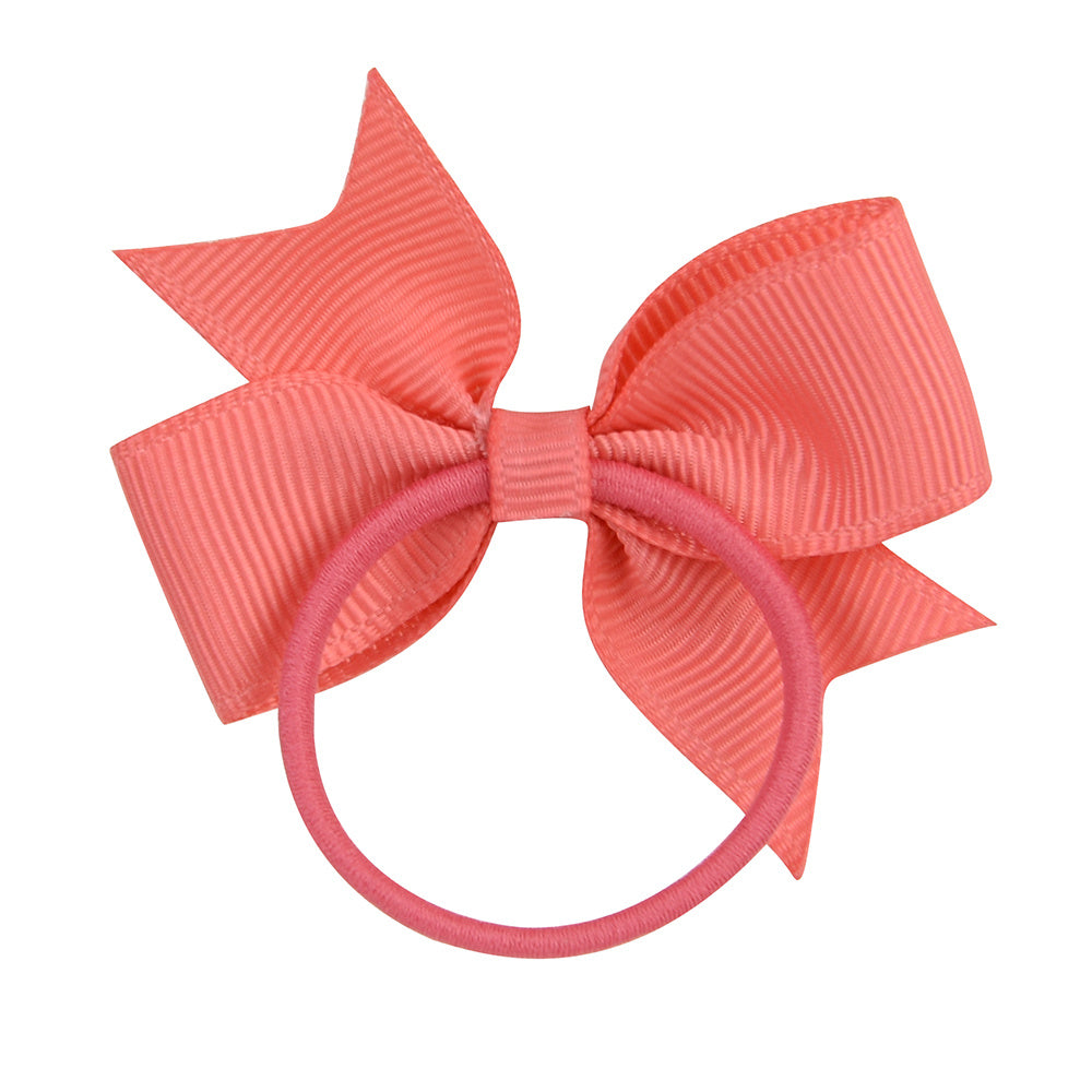20Pcs Random Bow Hair Bands For Girls Baby Hair Accessories