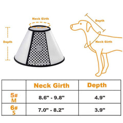 Adjustable Pet Recovery Collars: Post-Surgery Protection for Dogs & Cats
