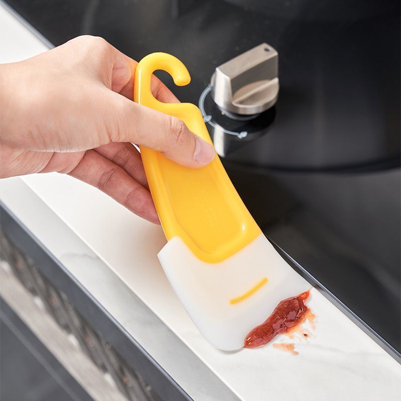 10pcs Silicone Cleaning Spatula Pan Scraper Dish Washing Spatula