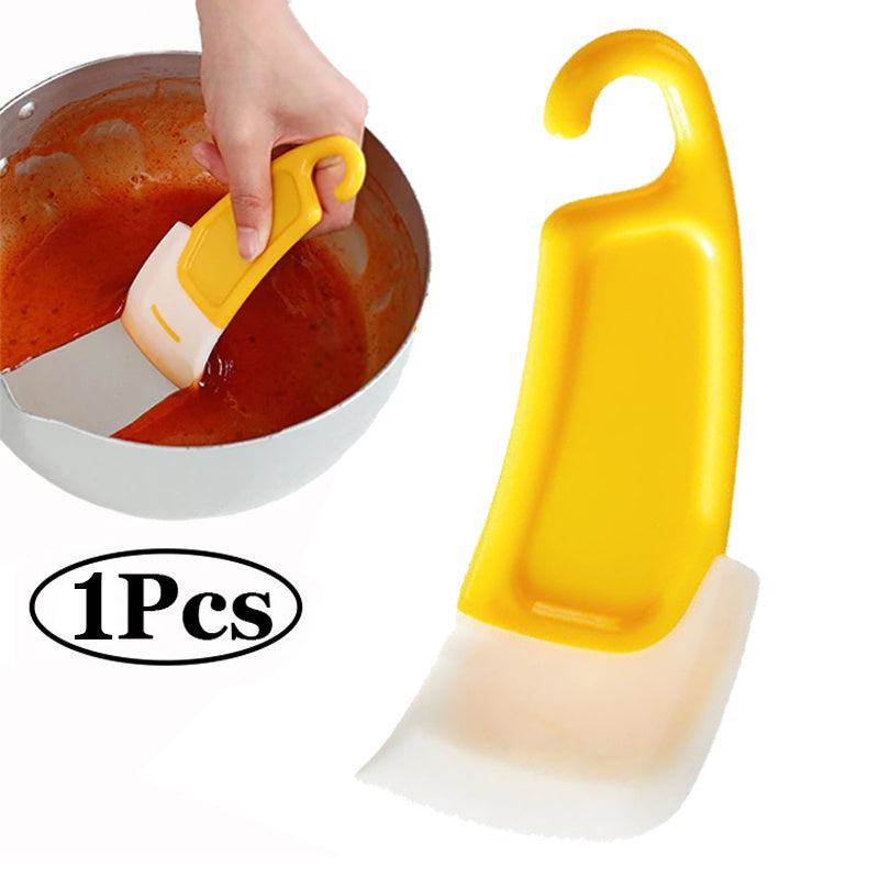 10pcs Silicone Cleaning Spatula Pan Scraper Dish Washing Spatula